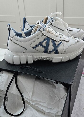Orjinal Armani Sneakers-Beyaz 