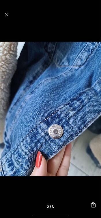 s Beden mavi Renk Topshop kot ceket