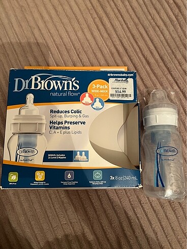 Dr browns biberon ve biberon tutacağı
