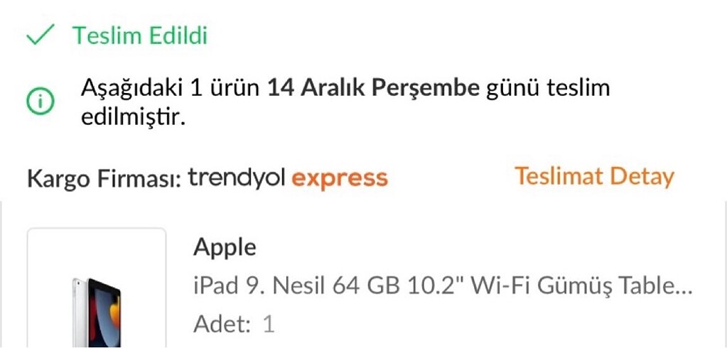 Beden Renk Apple İPad 9.nesil gümüş rengi