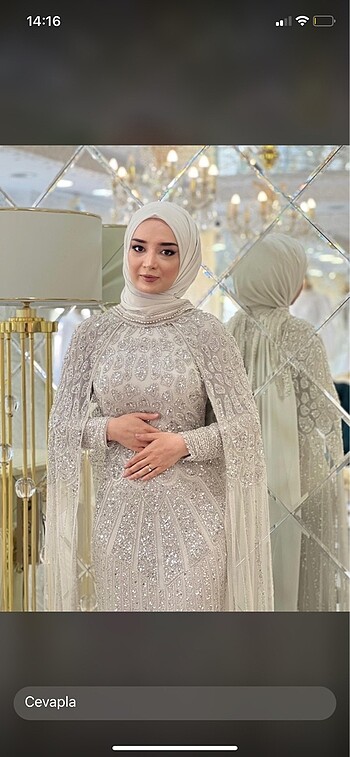 m Beden Abiye - Nişan elbisesi