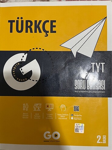 Go yayinlari tyt Türkçe soru bankasi