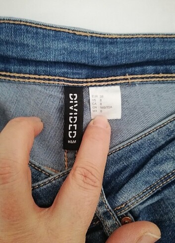 H&M Açık mavi skinny jean 