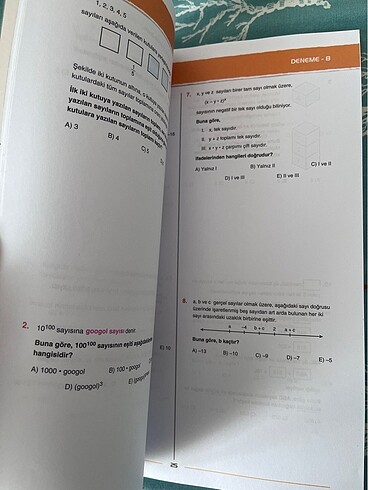  Beden deneme deposu sayılar denemesi