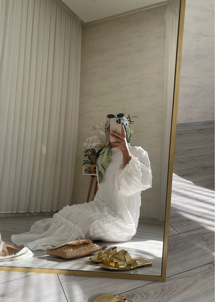 Beyaz elbise - Görsel 4