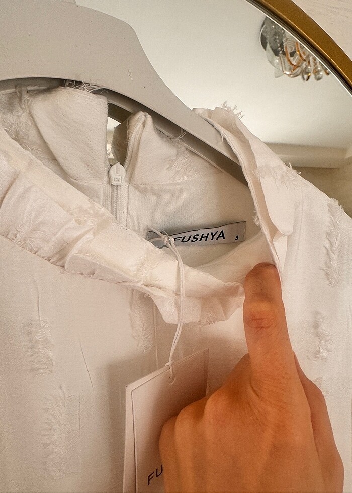 Beyaz elbise - Görsel 3