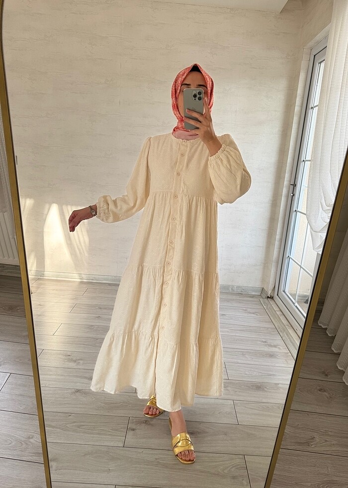 Önden aşağı kadar düğmeli - Görsel 2