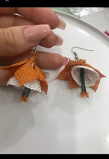 Diğer İğne oyası küpe