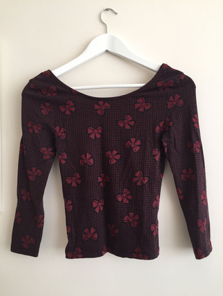 Tally Weijl Bordo bluz