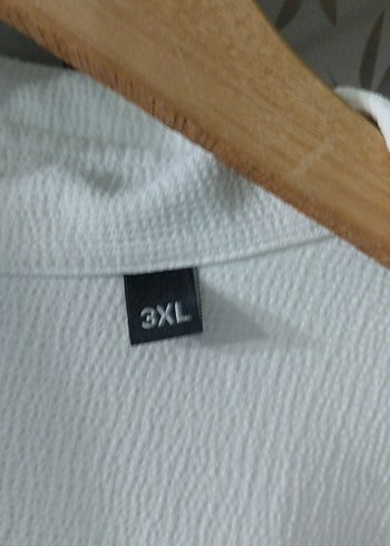 Beyaz Erkek Keten Uzun Kollu Gömlek - Görsel 3