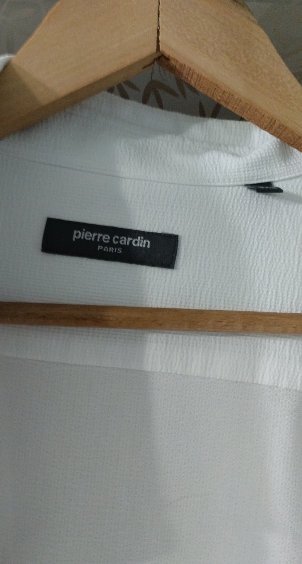 Beyaz Erkek Keten Uzun Kollu Gömlek - Görsel 2