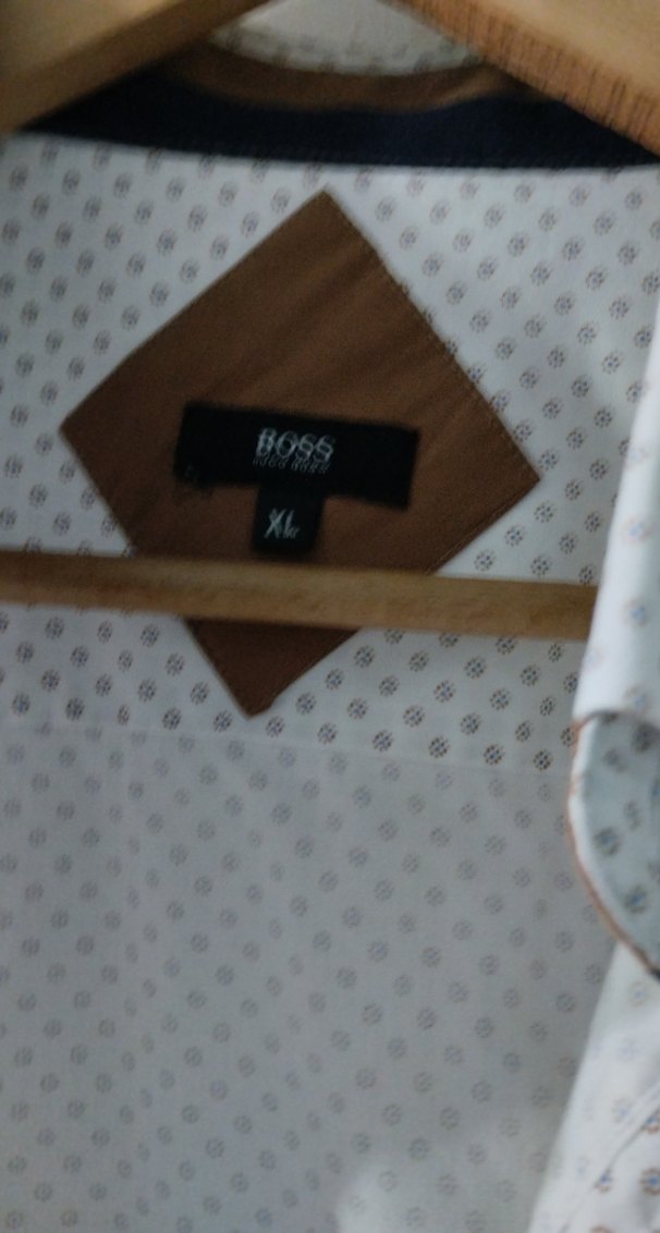 Erkek Gri Baskılı Kısa Kollu V Yaka Gömlek - Görsel 2