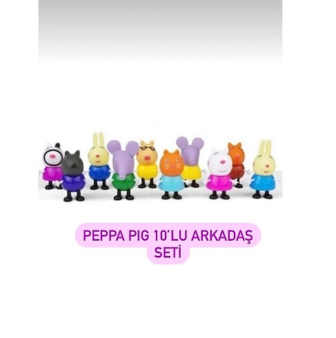 Peppa Pig 10?lu Set