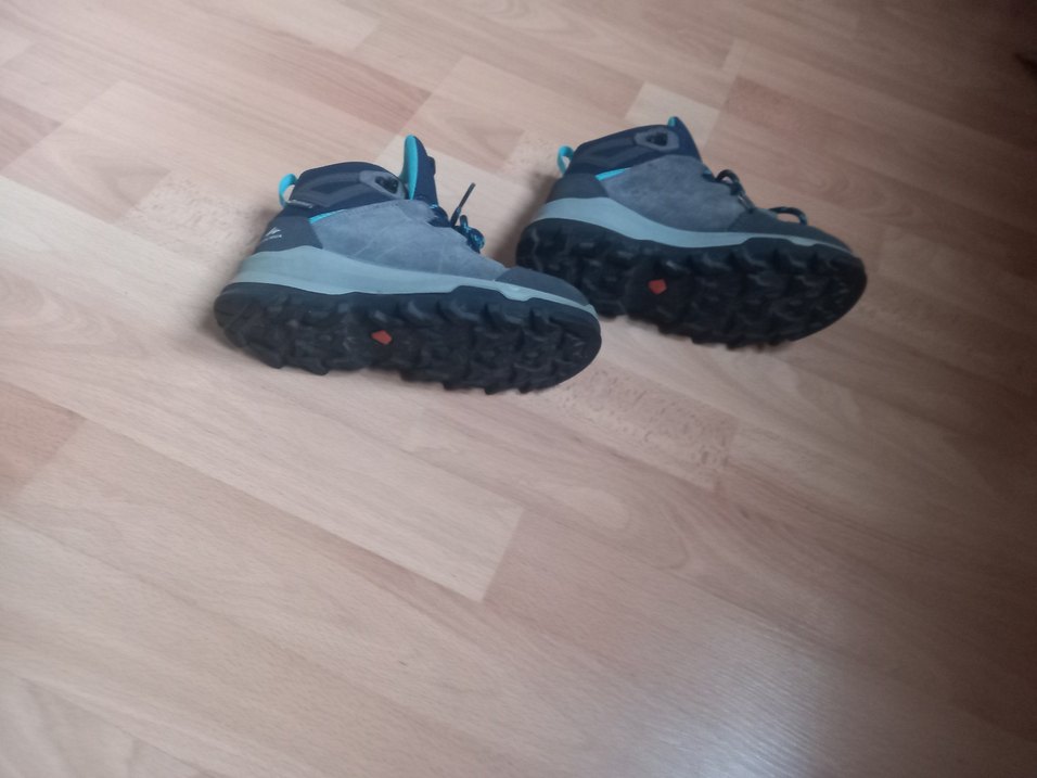 Erkek Çocuk Gri Mavi Spor Ayakkabı - Görsel 2