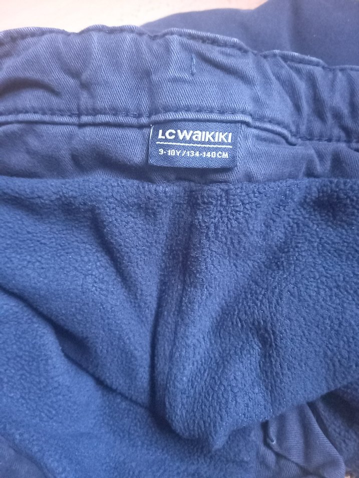 Lacivert Erkek Çocuk Denim Pantolon - Görsel 2