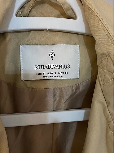 s Beden camel Renk Stradivarius Trençkot
