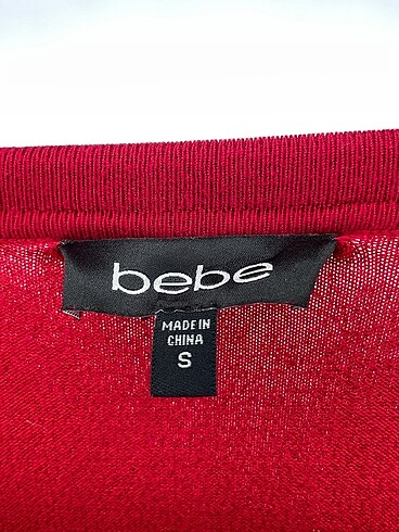 s Beden kırmızı Renk BeBe Kısa Elbise %70 İndirimli.