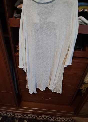 Ince şık islemeli hırka - Görsel 5