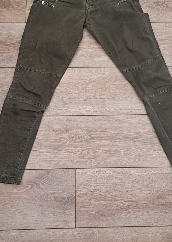 Zara yeşil pantolon - Görsel 2