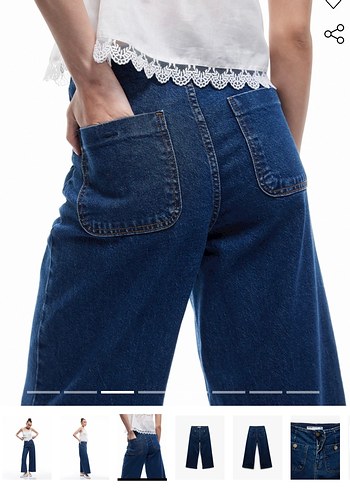 Lacivert jean - Görsel 2