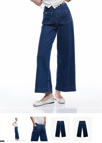 Lacivert jean - Görsel 3