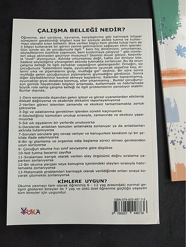 Beden Çalışma belleği seti