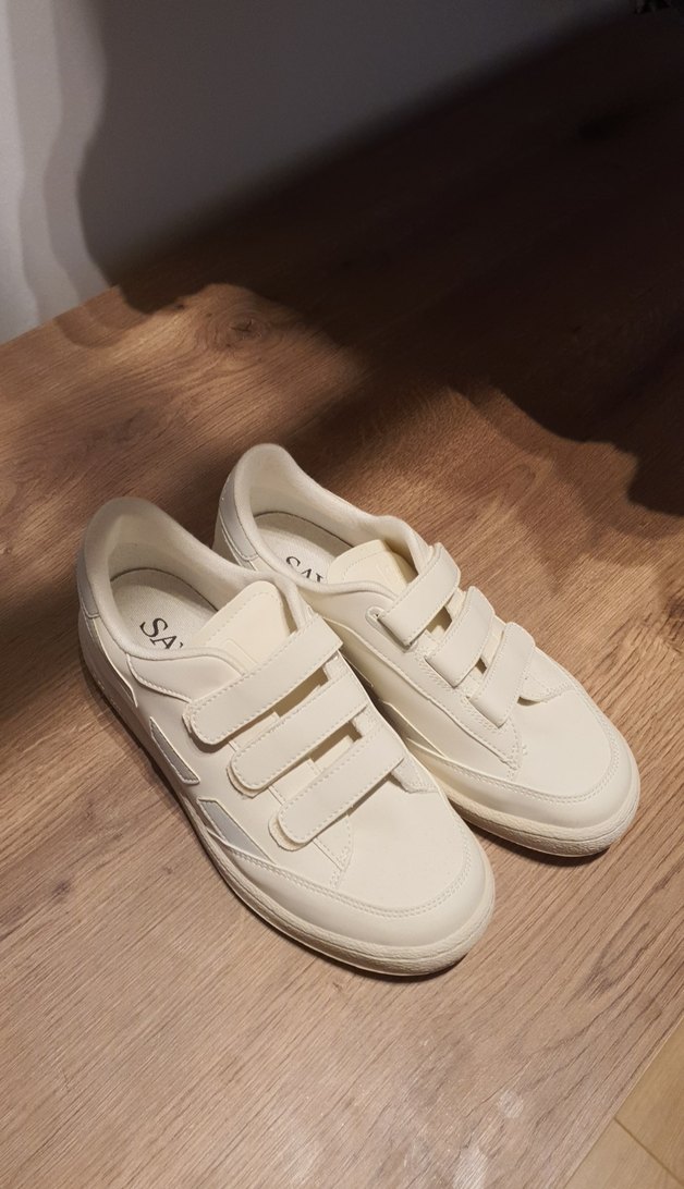 Saye M89 Strap Sneakers - Cloud
 Batlı Kadın Vegan Spor Ayakkabı - Görsel 2