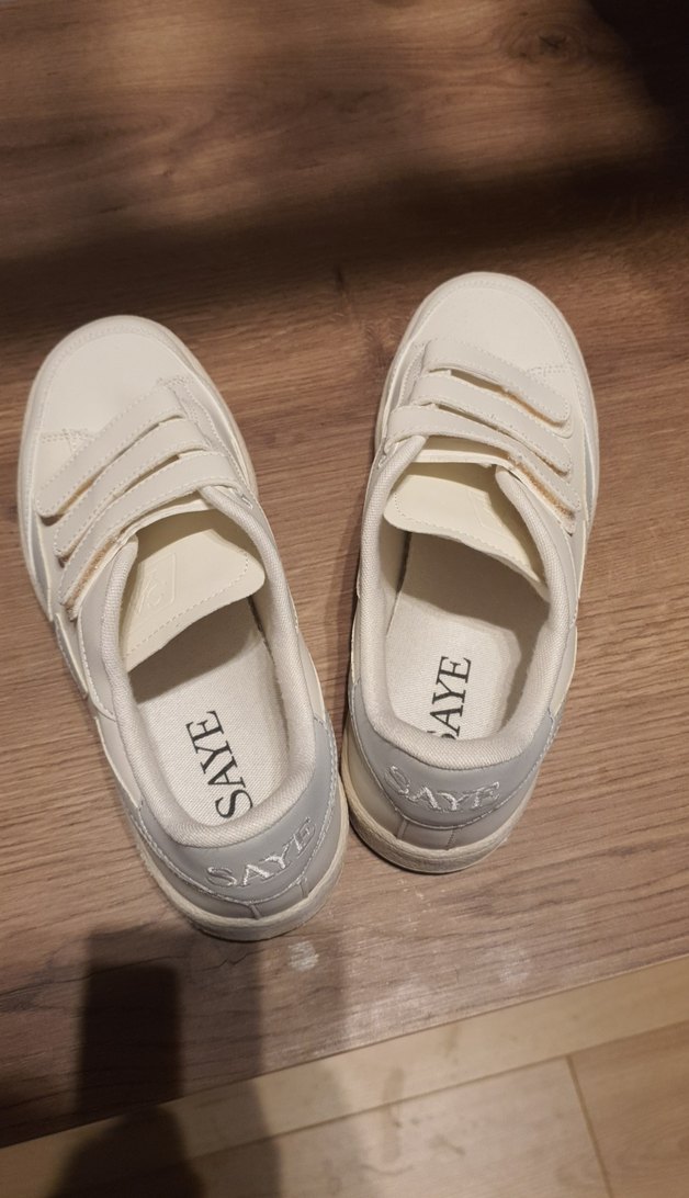 Saye M89 Strap Sneakers - Cloud
 Batlı Kadın Vegan Spor Ayakkabı - Görsel 4