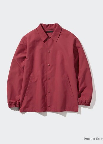 UNIQLO COACH JACKET, kırmızı etiketli - Görsel 2