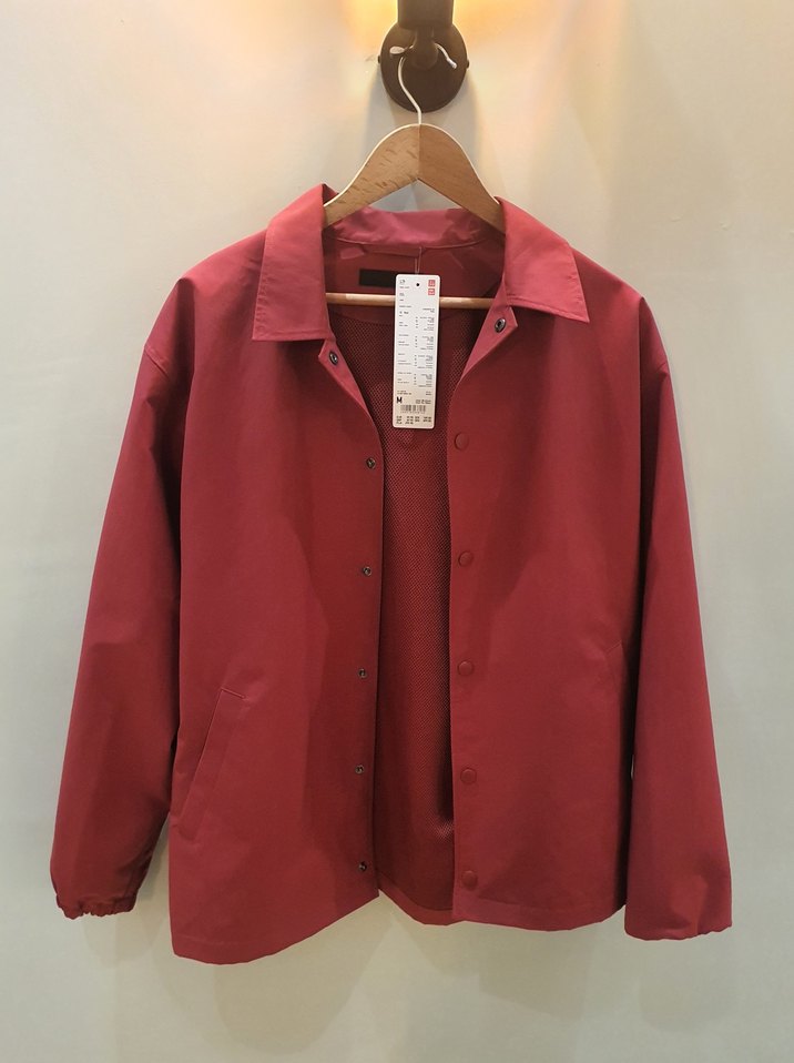 UNIQLO COACH JACKET, kırmızı etiketli - Görsel 3