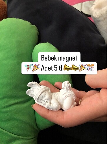 Bebek Magnet Ham Obje Hediyelik Ham Obje Boyasız Obje Boyamalık 