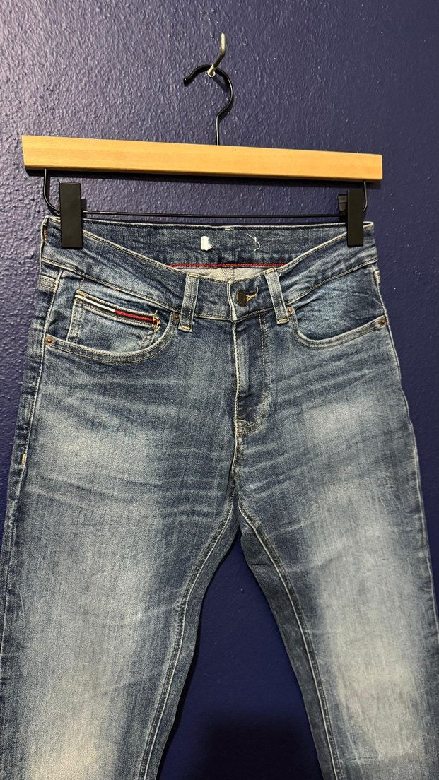 TOMMY 30 BEDEN SLİM FİT JEANS - Görsel 2