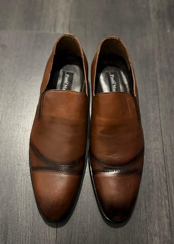 Paolo Massi Kahverengi Erkek Klasik Deri Ayakkabı - Görsel 2