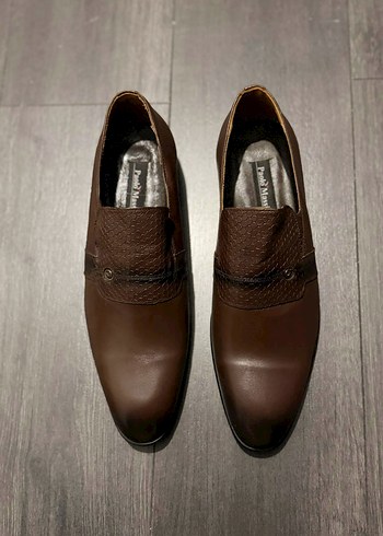 Paolo Massi Kahverengi Erkek Klasik Deri Ayakkabı - Görsel 5