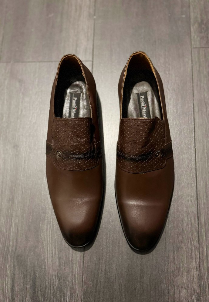 Paolo Massi Kahverengi Erkek Klasik Deri Ayakkabı - Görsel 5