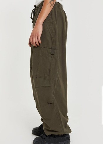 JADED CARGO PARAŞÜT PANTOLON - Görsel 6