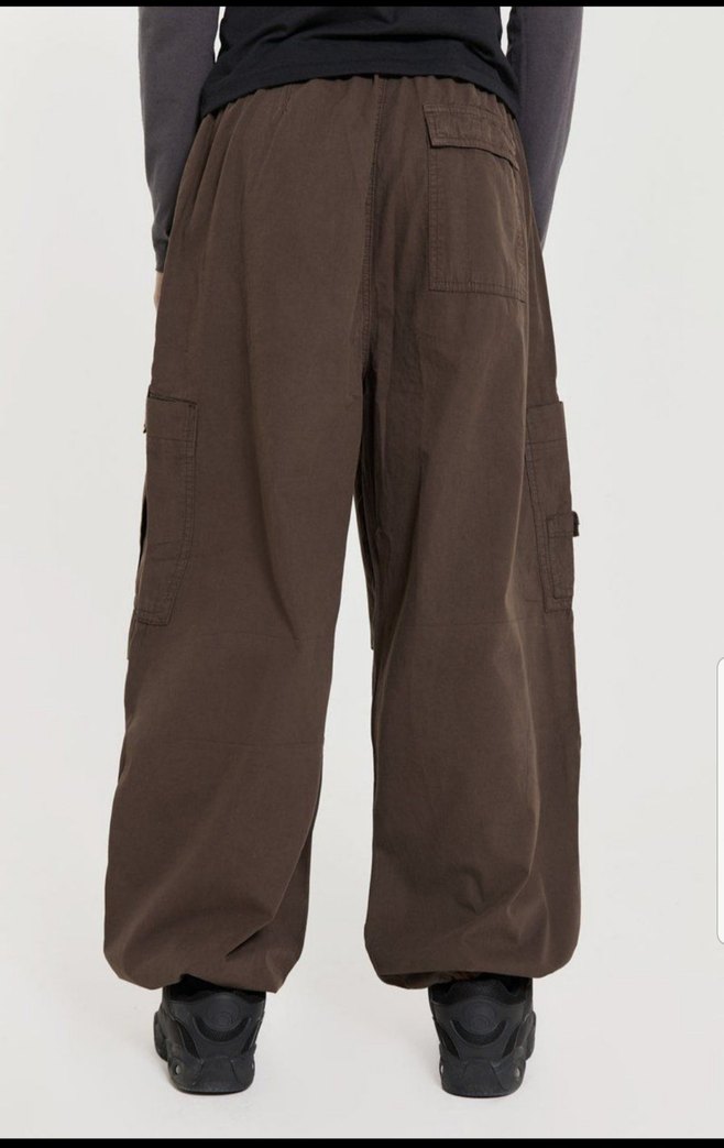 JADED CARGO PARAŞÜT PANTOLON - Görsel 3