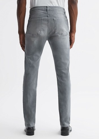 Reiss Gri  SLİM-STRETCH Fit Kot Pantolon - Görsel 5