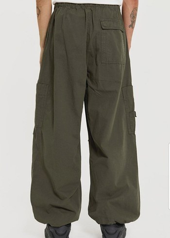 JADED CARGO PARAŞÜT PANTOLON - Görsel 5