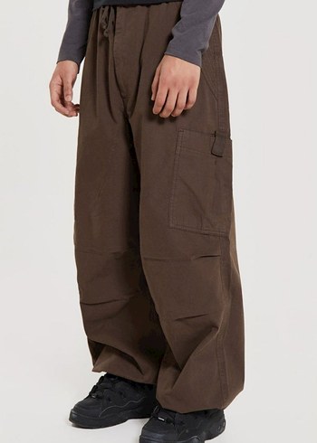 JADED CARGO PARAŞÜT PANTOLON - Görsel 2