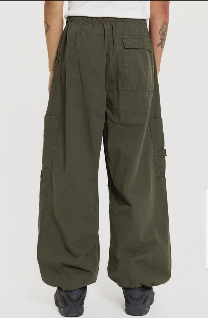 JADED CARGO PARAŞÜT PANTOLON - Görsel 5