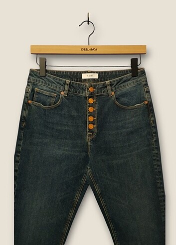 31 Beden mavi Renk REİSS STRAİGHT JEANS