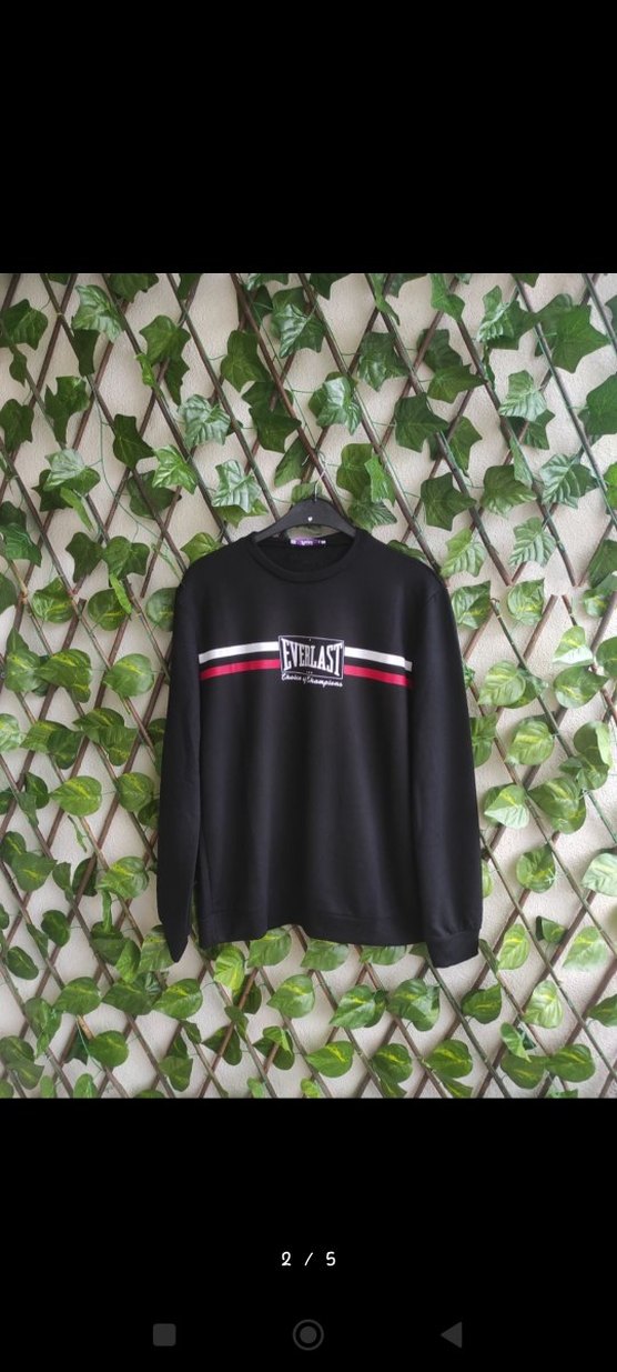 Kemer Detaylı Siyah Kadın Sweatshirt - Görsel 5