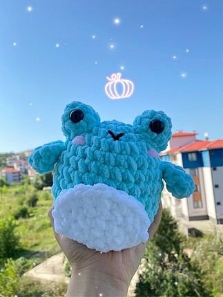 El yapımı maviş kurbağa