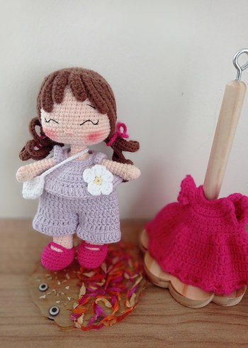 Pembe El Örgüsü Bebek - Görsel 2