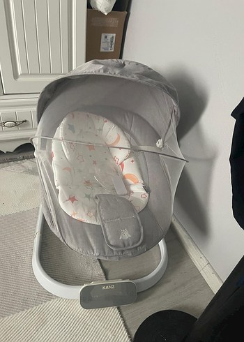 Gri Kanz Bebek Beşiği ve Sepeti