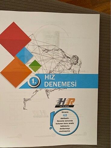HIZ VE RENK AYT MAT DENEME 2022 basım