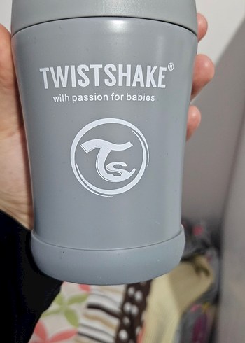 Twistshake Gri Paslanmaz Çelik Bebek Mama Kabı 350 ml - Görsel 2