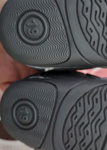 Erkek Bebek Gri Kamuflaj Cırtlı İlk Adım Ayakkabısı - Görsel 3