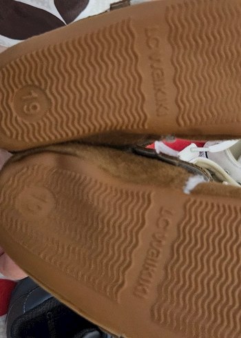 Kürklü Erkek Çocuk Süet Ev Terliği - Görsel 2